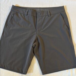 Hang Ten Men's Dark Gray Flat Front Shorts